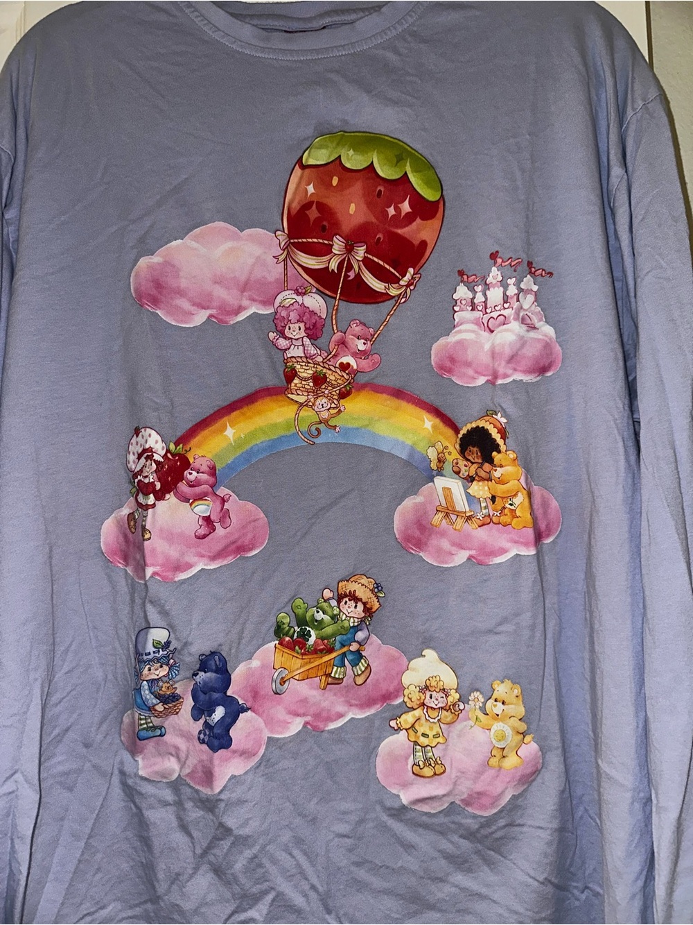 Strawberry Shortcake x Care Bears Long Sleeve - Picture 4 of 7